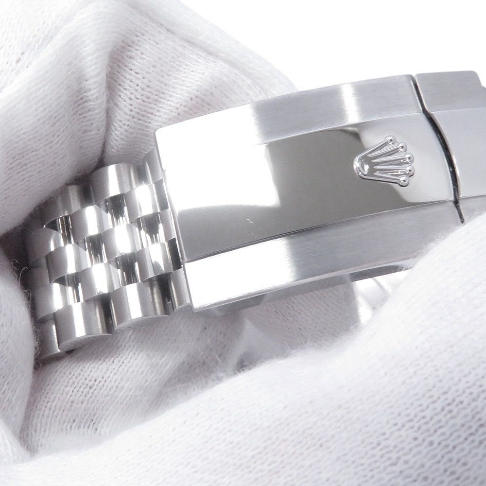 Rolex Datejust 41 SS 18k White Gold Roulette Watch Calf Dial — view 7