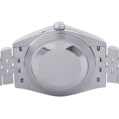 Rolex Datejust 41 SS 18k White Gold Roulette Watch Calf Dial — view 3