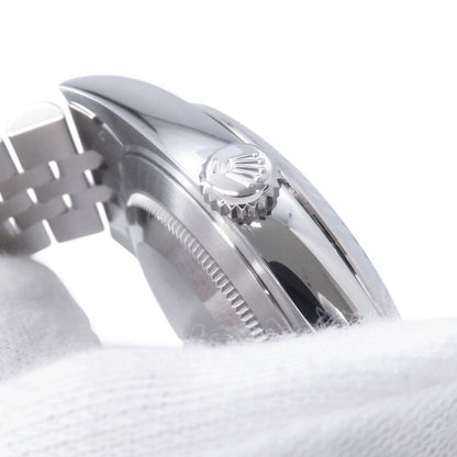 Rolex Datejust 41 SS 18k White Gold Roulette Watch Calf Dial — view 8