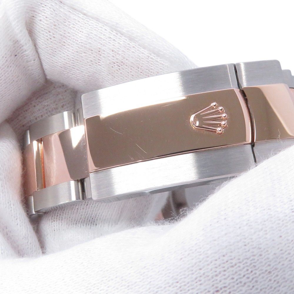 Rolex Datejust 41 SS 18k Pink Gold Watch Calf Dial — view 6
