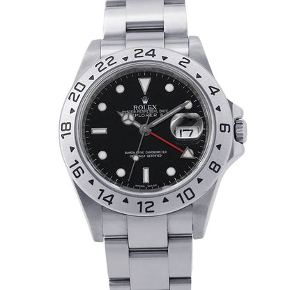 Rolex Number Watch Black Dial