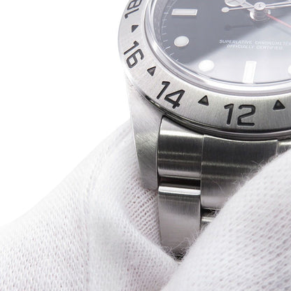 Rolex Number Watch Black Dial — view 5
