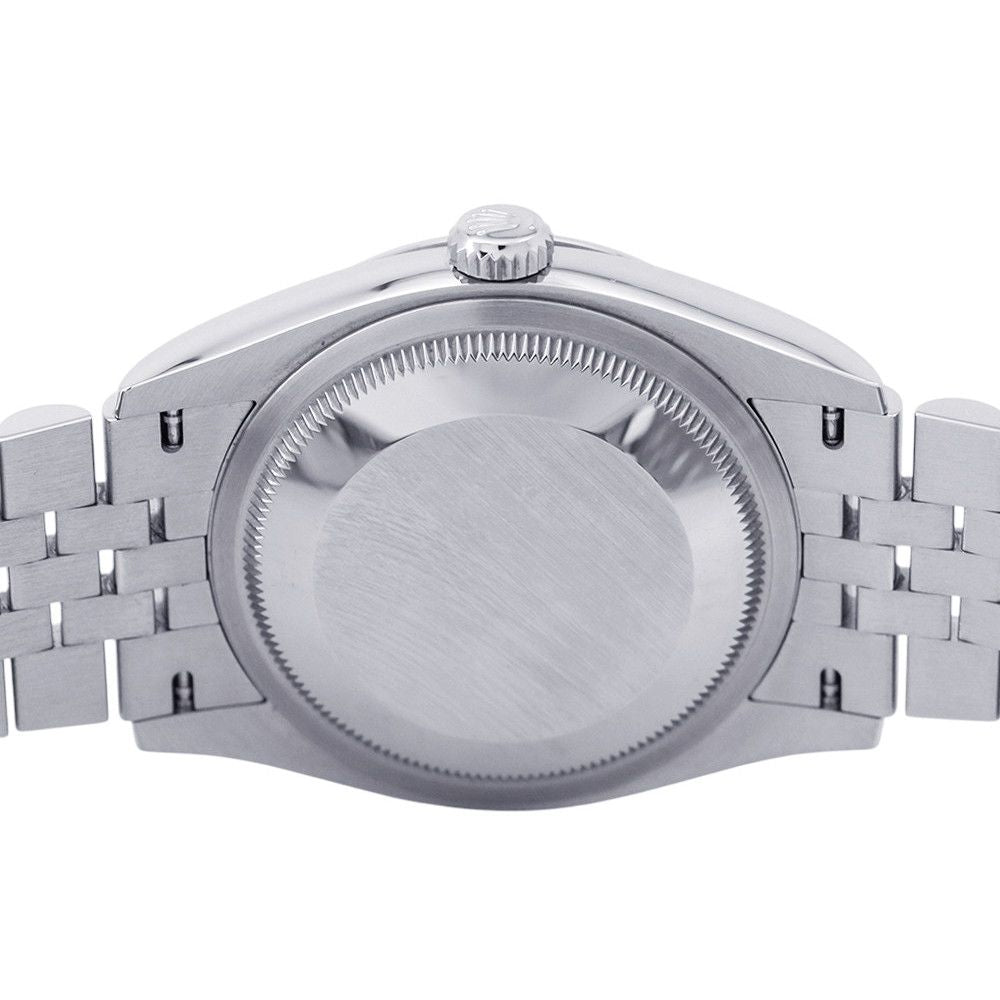 Rolex Datejust 36 Roulette Blue Full Ted Dial Diamond — view 3
