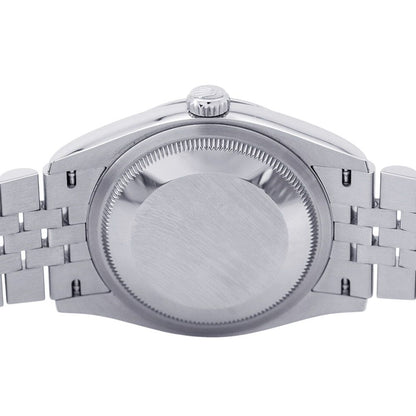 Rolex Datejust 36 Roulette Blue Full Ted Dial Diamond — view 3