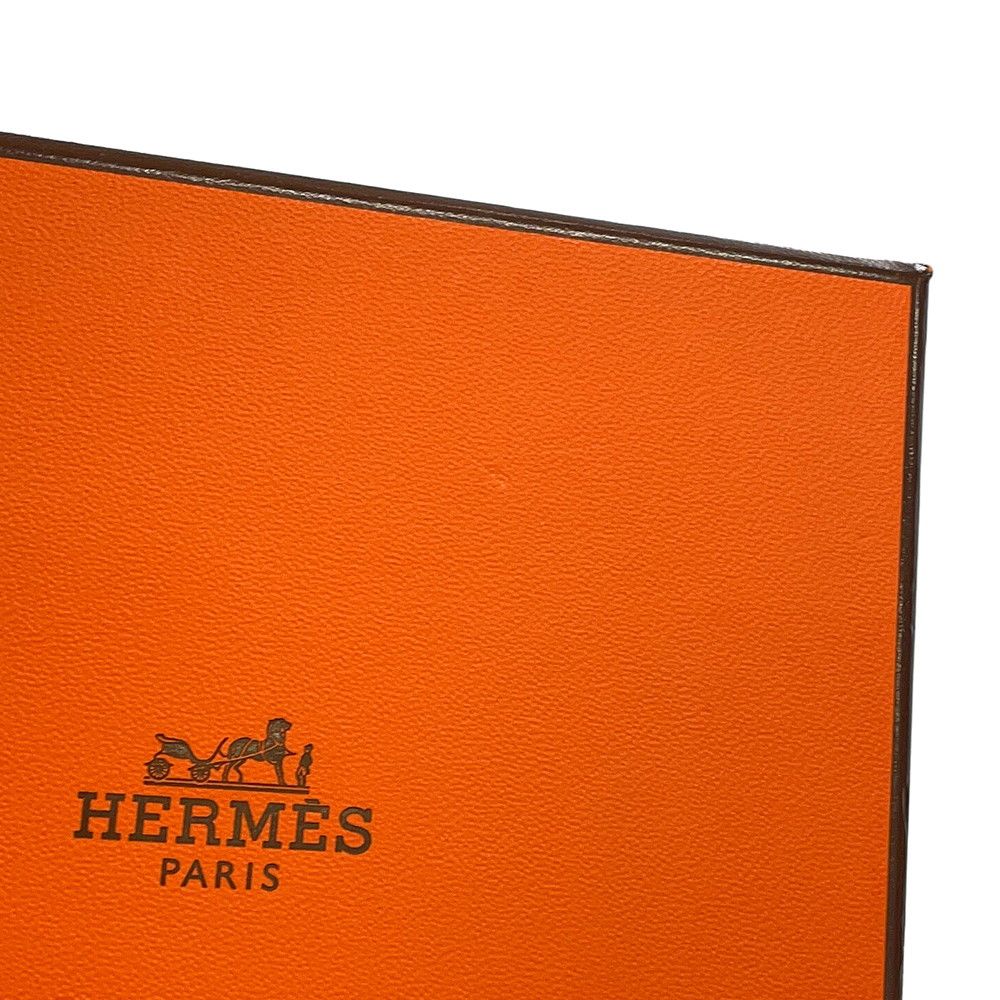 Hermes Bifold Wallet Avec Soie Compact Animapolis Gold Multi Color Silver Swift — view 7
