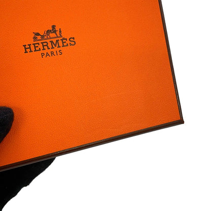 Hermes Bifold Wallet Avec Soie Compact Animapolis Gold Multi Color Silver Swift — view 8