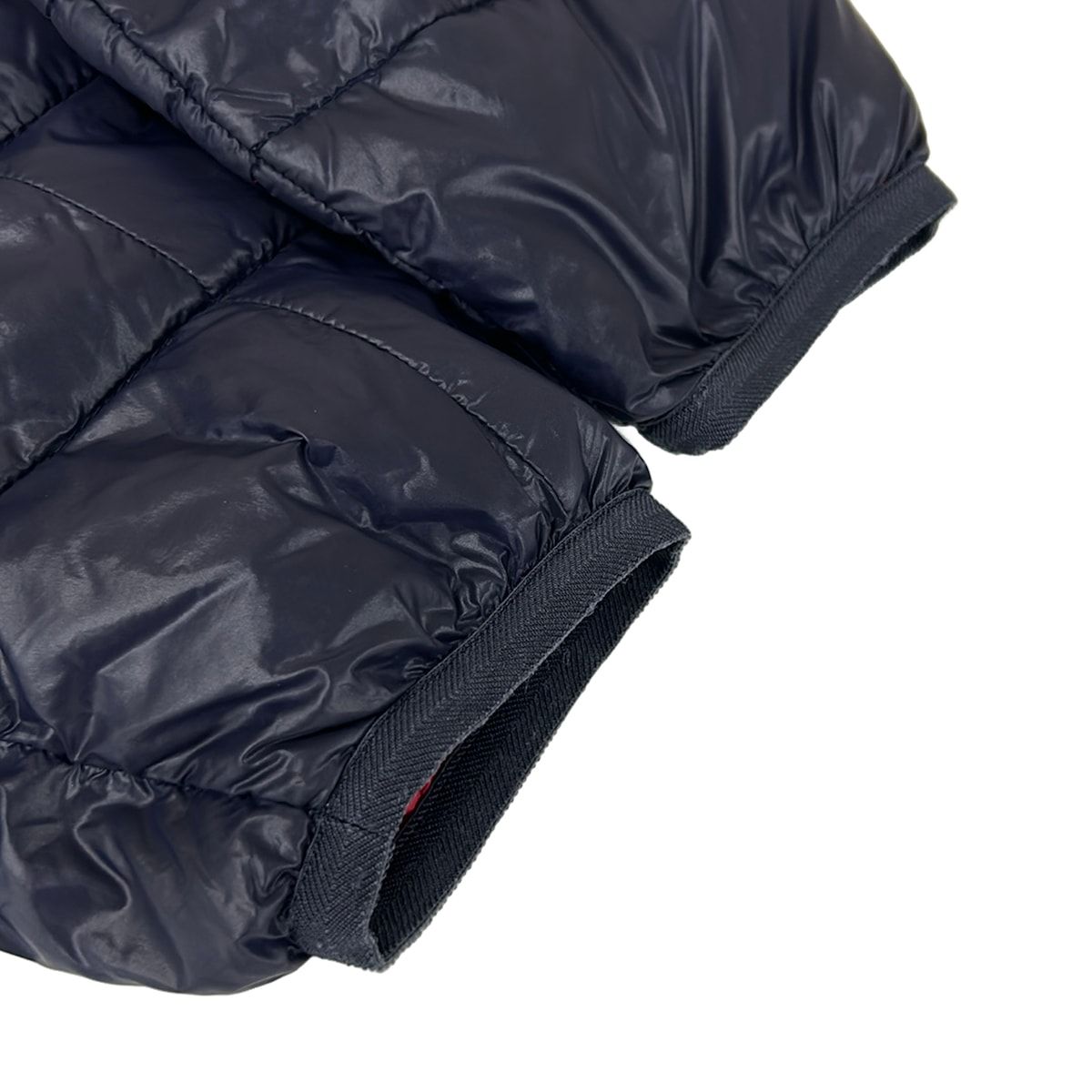 Prada Down Jacket 46 S Navy Long Sleeve Zip Up Winter — view 7