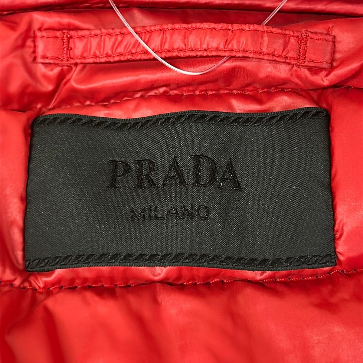 Prada Down Jacket 46 S Navy Long Sleeve Zip Up Winter — view 3