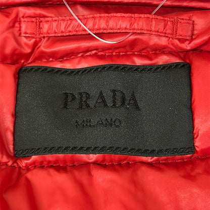Prada Down Jacket 46 S Navy Long Sleeve Zip Up Winter — view 3