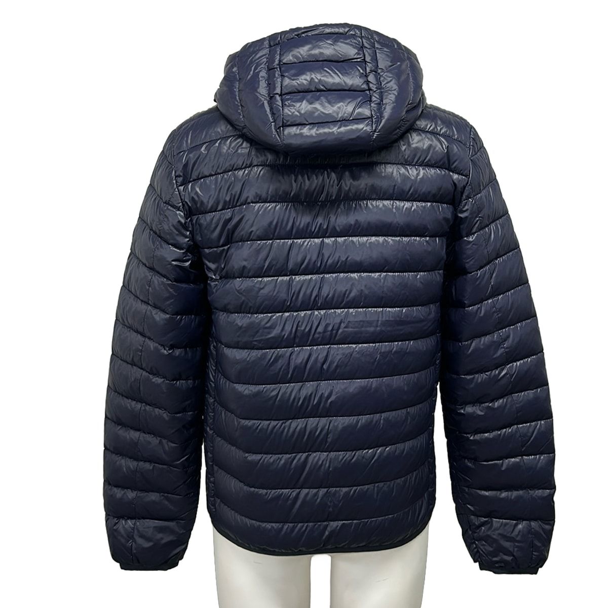 Prada Down Jacket 46 S Navy Long Sleeve Zip Up Winter — view 2