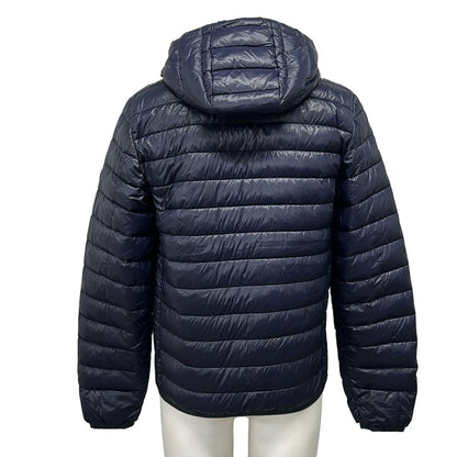 Prada Down Jacket 46 S Navy Long Sleeve Zip Up Winter — view 2