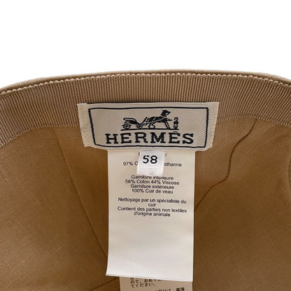 Hermes Cap Miles Cotton 58 — view 8