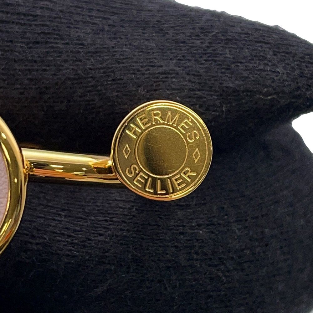 Hermes Ring Col Horn Motif Movper Gold Metal Swift — view 9