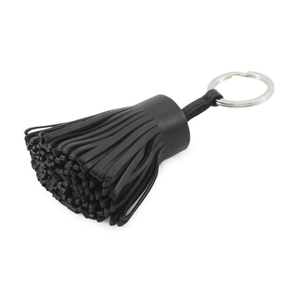 Hermes Key Holder Carmen Black Silver Lambskin — view 2
