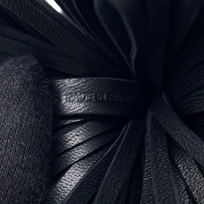 Hermes Key Holder Carmen Black Silver Lambskin — view 8