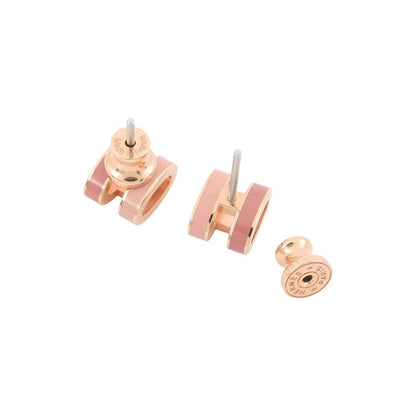 Hermes Earrings Mini Pop Lo Cover le Beauty Pink Gold — view 3