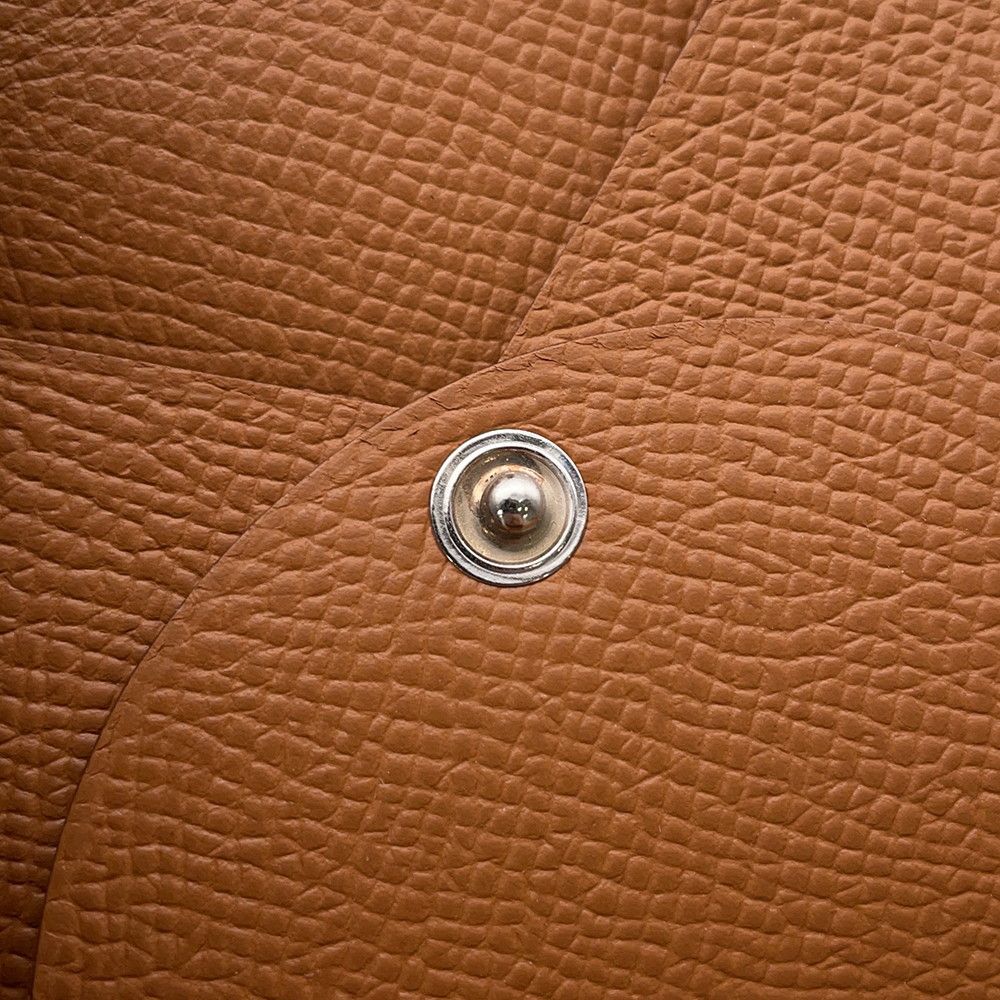 Hermes Coin Case Bastia Gold Epsom Purse — view 6