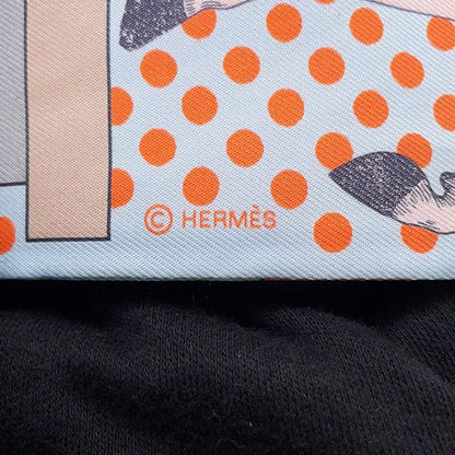 Hermes Scarf Twilly Courte Cavalier Anne Form en Formes Studs — view 6