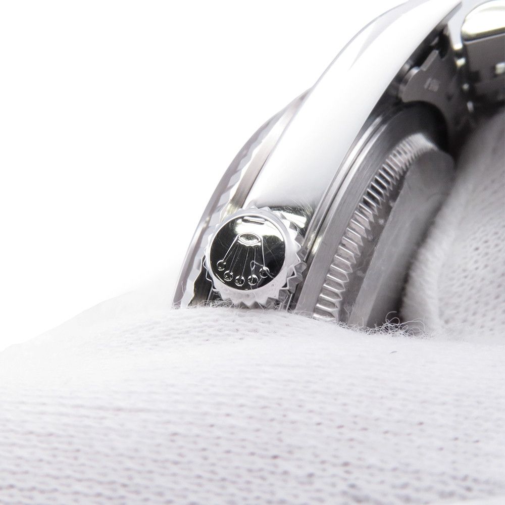 Rolex Datejust 36 No SS White Gold Watch Silver Dial Diamond — view 9
