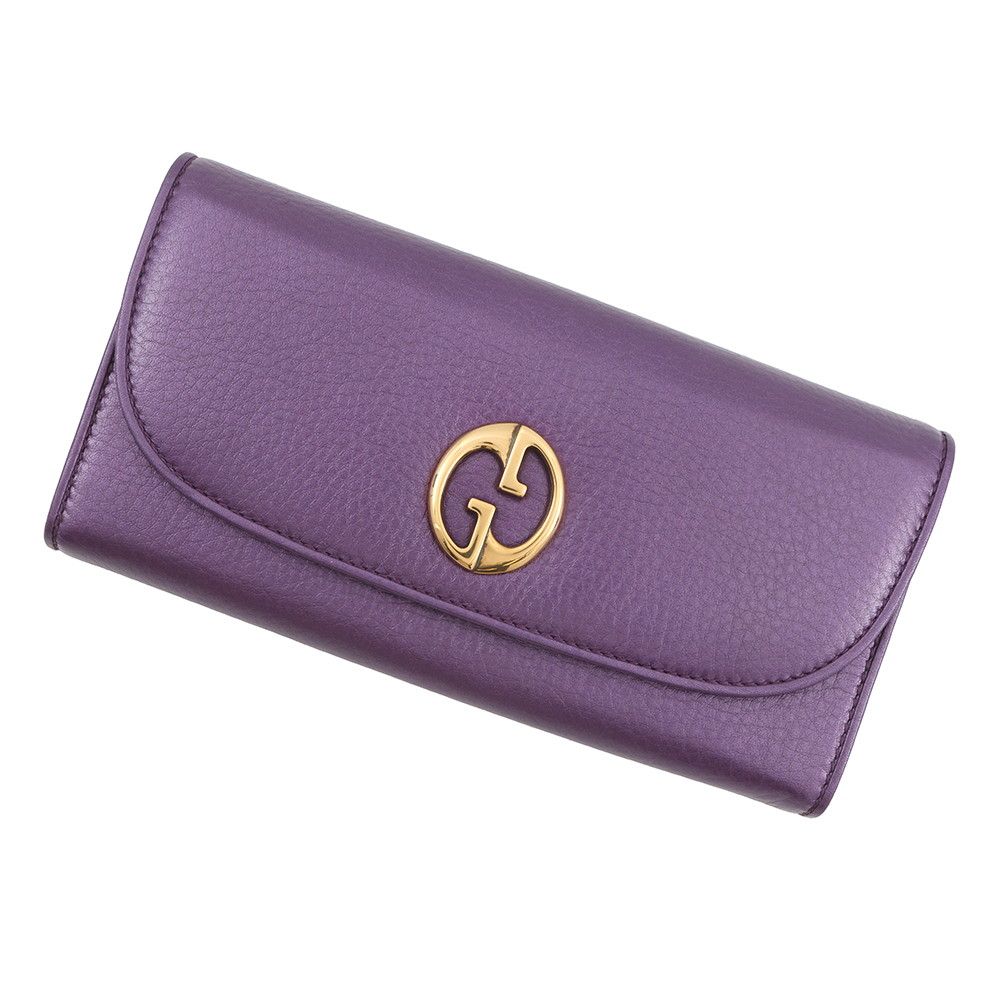 Gucci Wallet Double Continental Leather
