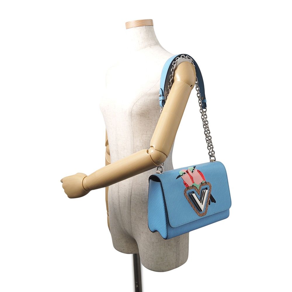 Louis Vuitton Chain Shoulder Bag Epi Twist MM Bird — view 4
