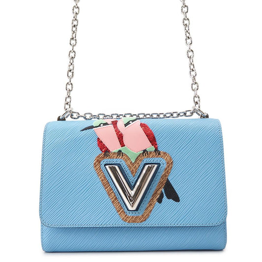 Louis Vuitton Chain Shoulder Bag Epi Twist MM Bird