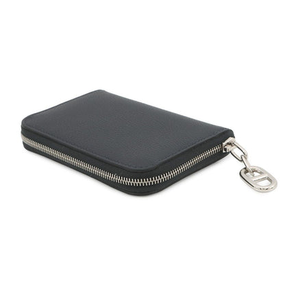 Hermes Coin Case Zip Azap Compact Canvas Silver — view 2