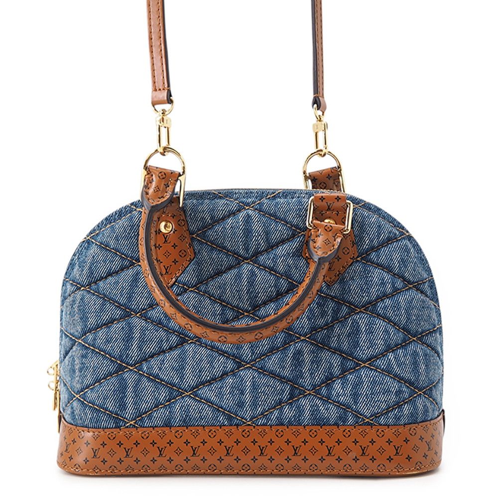 Louis Vuitton Handbag Denim Textile Maltage Alma BB Bag 2-Way Shoulder Monogram