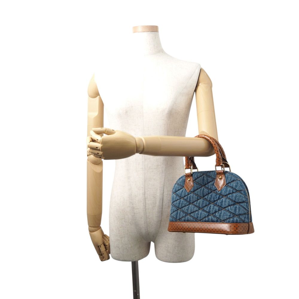 Louis Vuitton Handbag Denim Textile Maltage Alma BB Bag 2-Way Shoulder Monogram — view 4