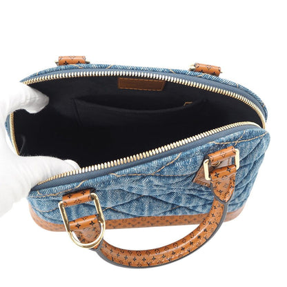 Louis Vuitton Handbag Denim Textile Maltage Alma BB Bag 2-Way Shoulder Monogram — view 6