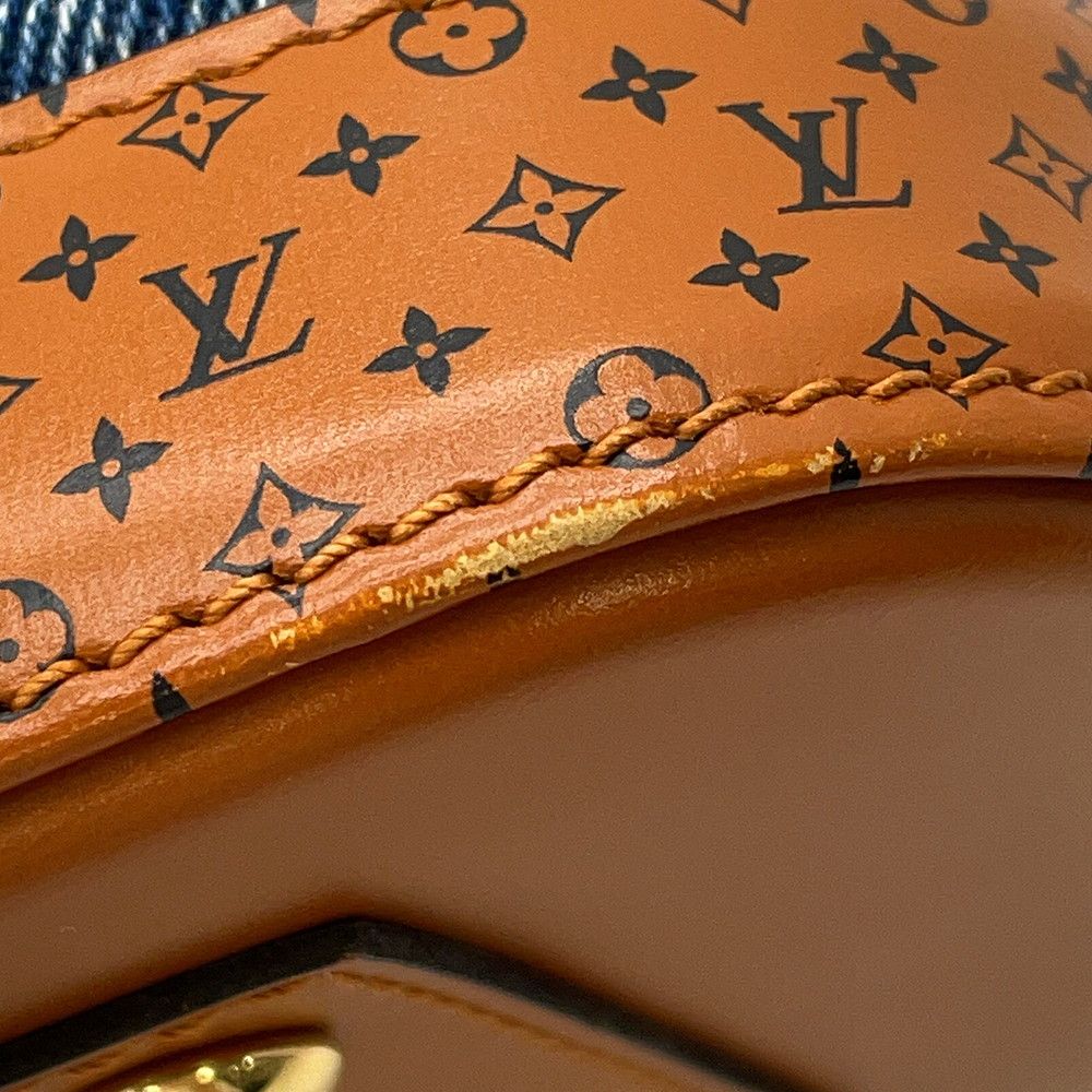Louis Vuitton Handbag Denim Textile Maltage Alma BB Bag 2-Way Shoulder Monogram — view 9