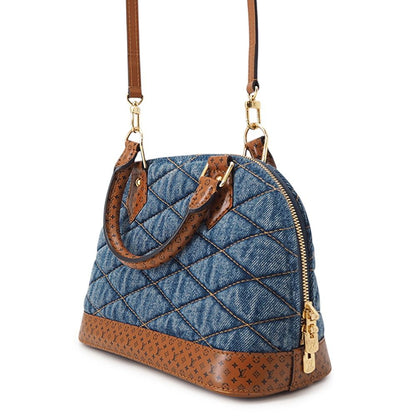 Louis Vuitton Handbag Denim Textile Maltage Alma BB Bag 2-Way Shoulder Monogram — view 2