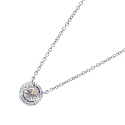 Tiffany & Co Necklace Sorest Pendant Diamond Medium Stone Platinum — view 3