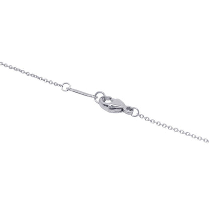 Tiffany & Co Necklace Sorest Pendant Diamond Medium Stone Platinum — view 5