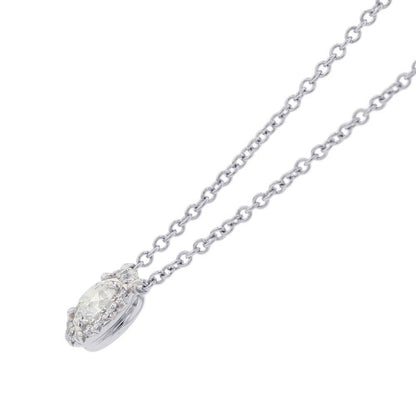 Tiffany & Co Necklace Sorest Pendant Diamond Medium Stone Platinum — view 2