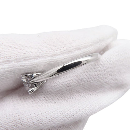 Harry Winston Ring Round Cut Solitaire Diamond Platinum — view 6
