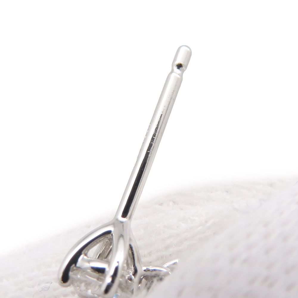 Harry Winston Earrings Loop Small Diamond Total Platinum Eadprdsmlp — view 5