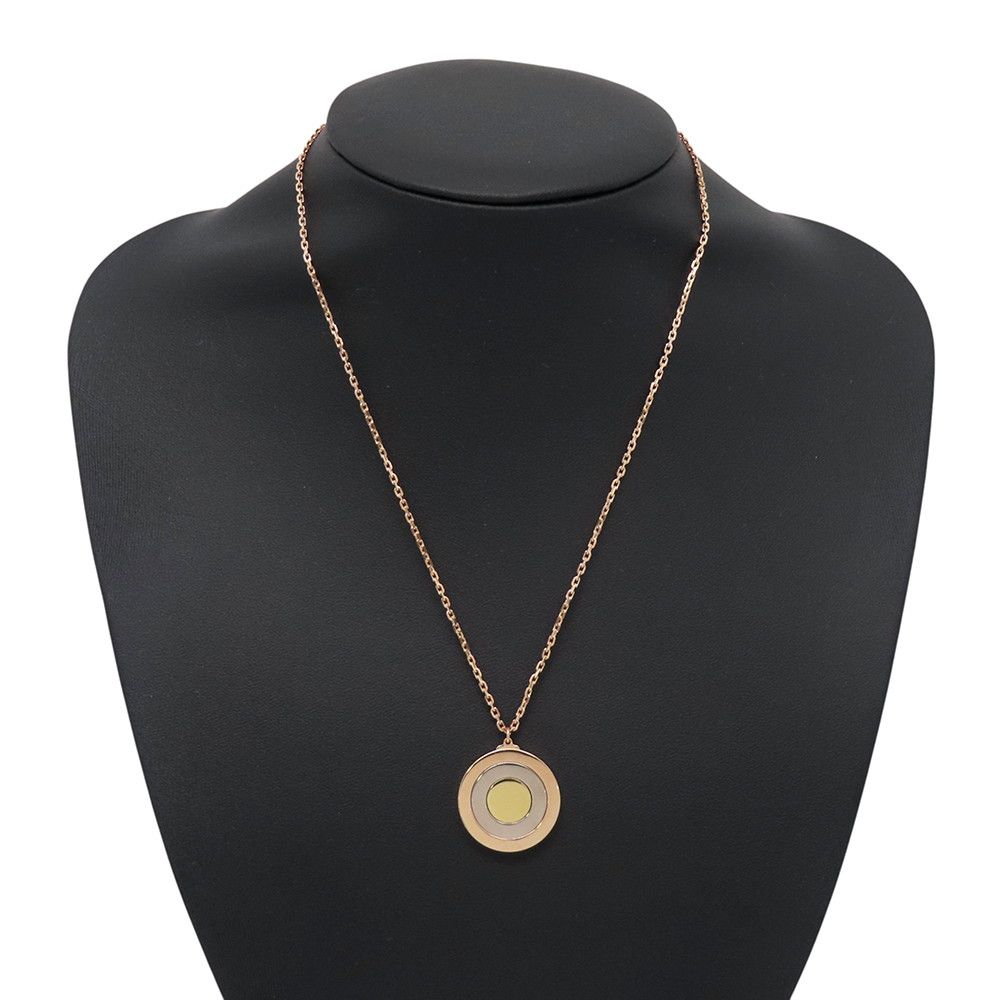 Cartier Necklace Round Trinity 18k Pink Gold 18k Yellow 18k White Pendant — view 5