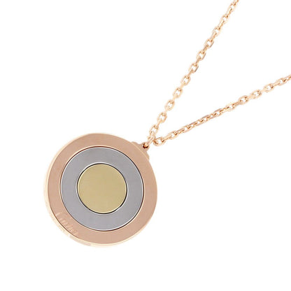 Cartier Necklace Round Trinity 18k Pink Gold 18k Yellow 18k White Pendant