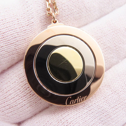 Cartier Necklace Round Trinity 18k Pink Gold 18k Yellow 18k White Pendant — view 7