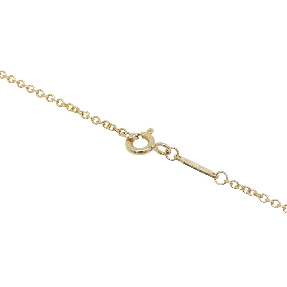 Tiffany & Co Necklace Knot Pendant Diamond Total 18k Yellow Gold — view 5