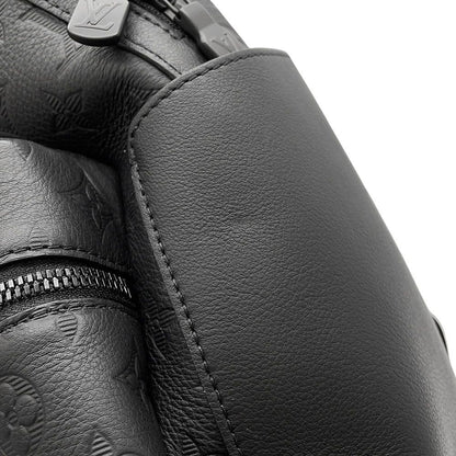 Louis Vuitton Monogram Shadow Discovery Backpack PM Black — view 7