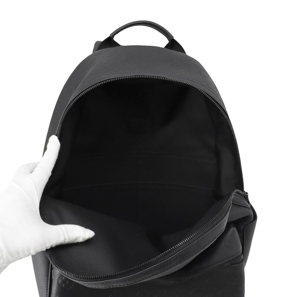 Louis Vuitton Monogram Shadow Discovery Backpack PM Black — view 5