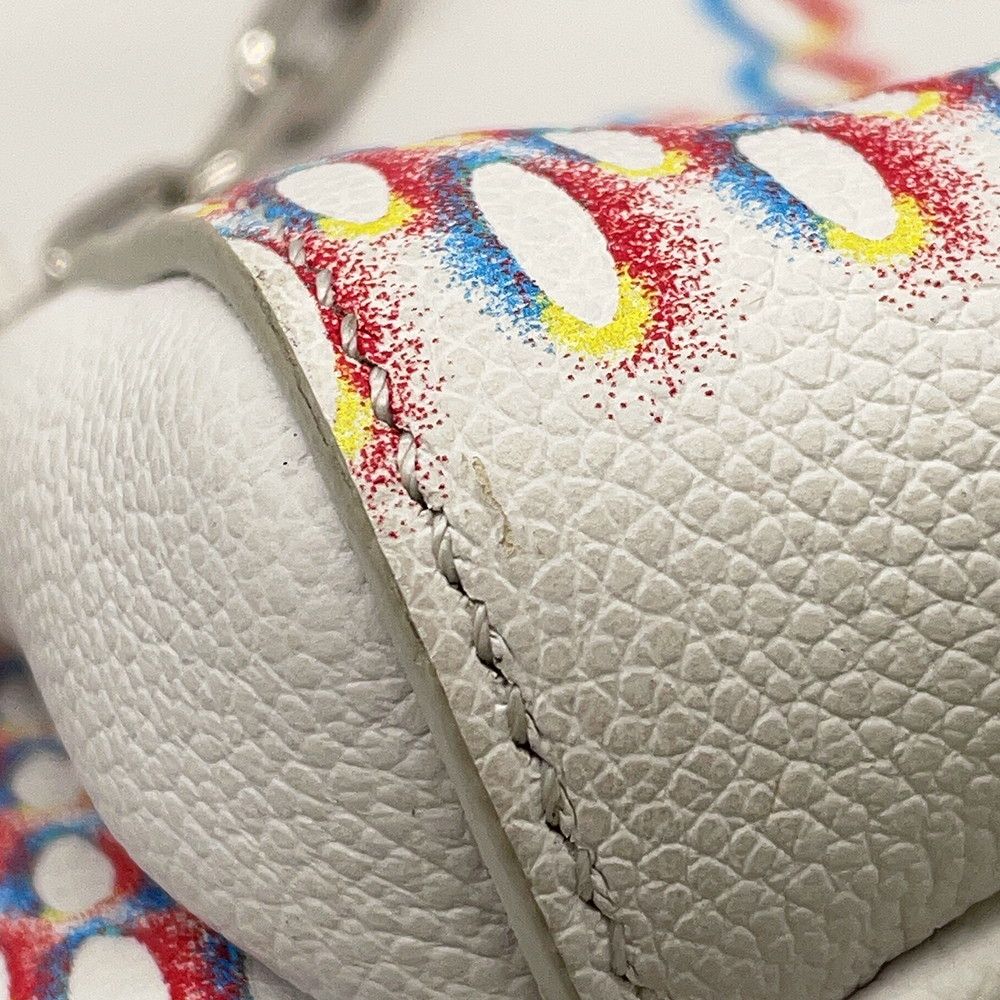 Louis Vuitton Damier Spray Leather Backpack White — view 7