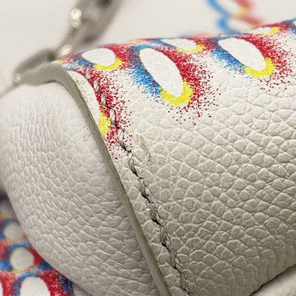 Louis Vuitton Damier Spray Leather Backpack White — view 7