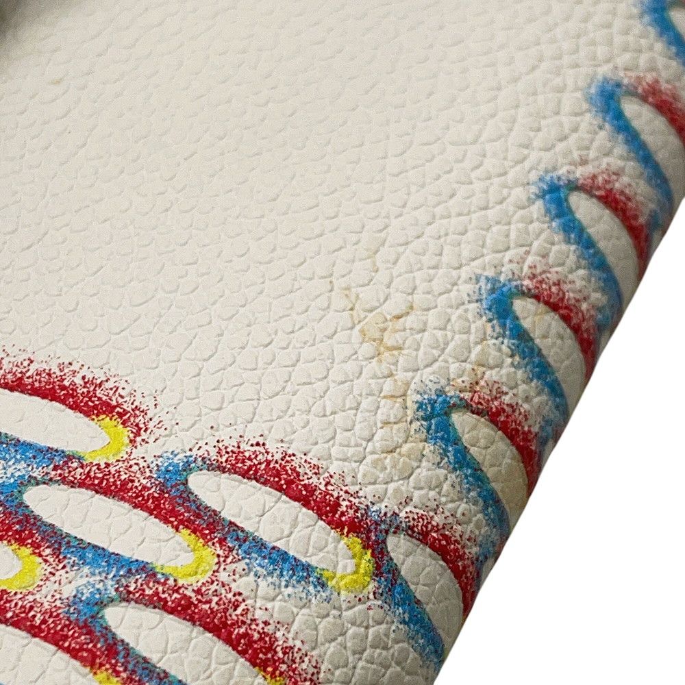 Louis Vuitton Damier Spray Leather Backpack White — view 6