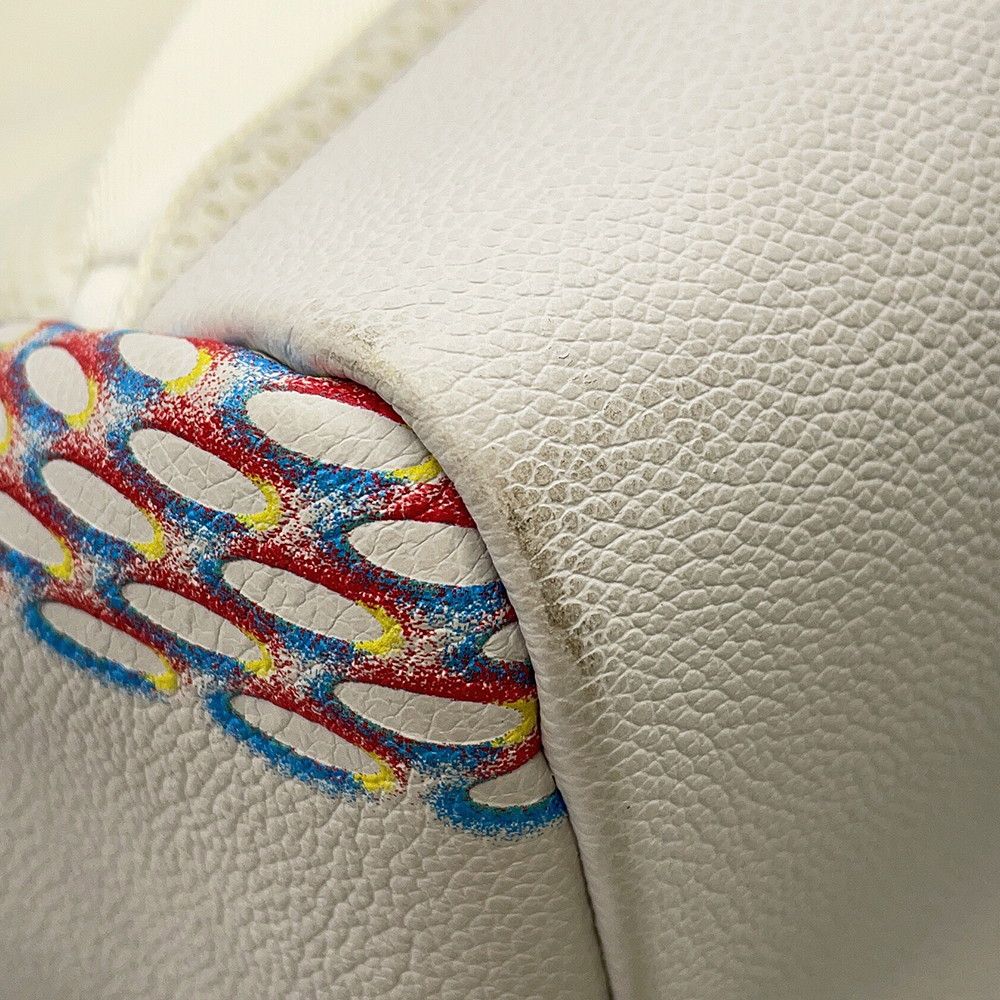 Louis Vuitton Damier Spray Leather Backpack White — view 8