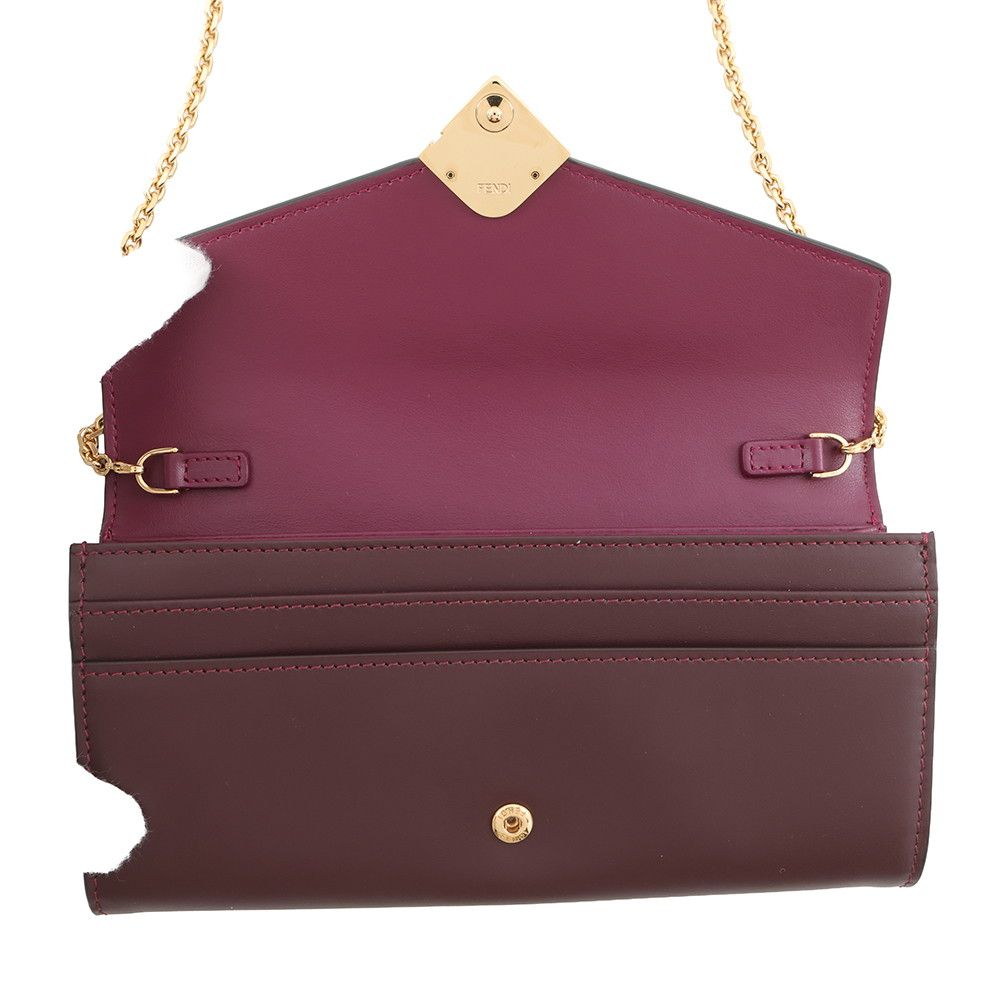 Fendi Chain Wallet FF Diamond by Leather — view 5