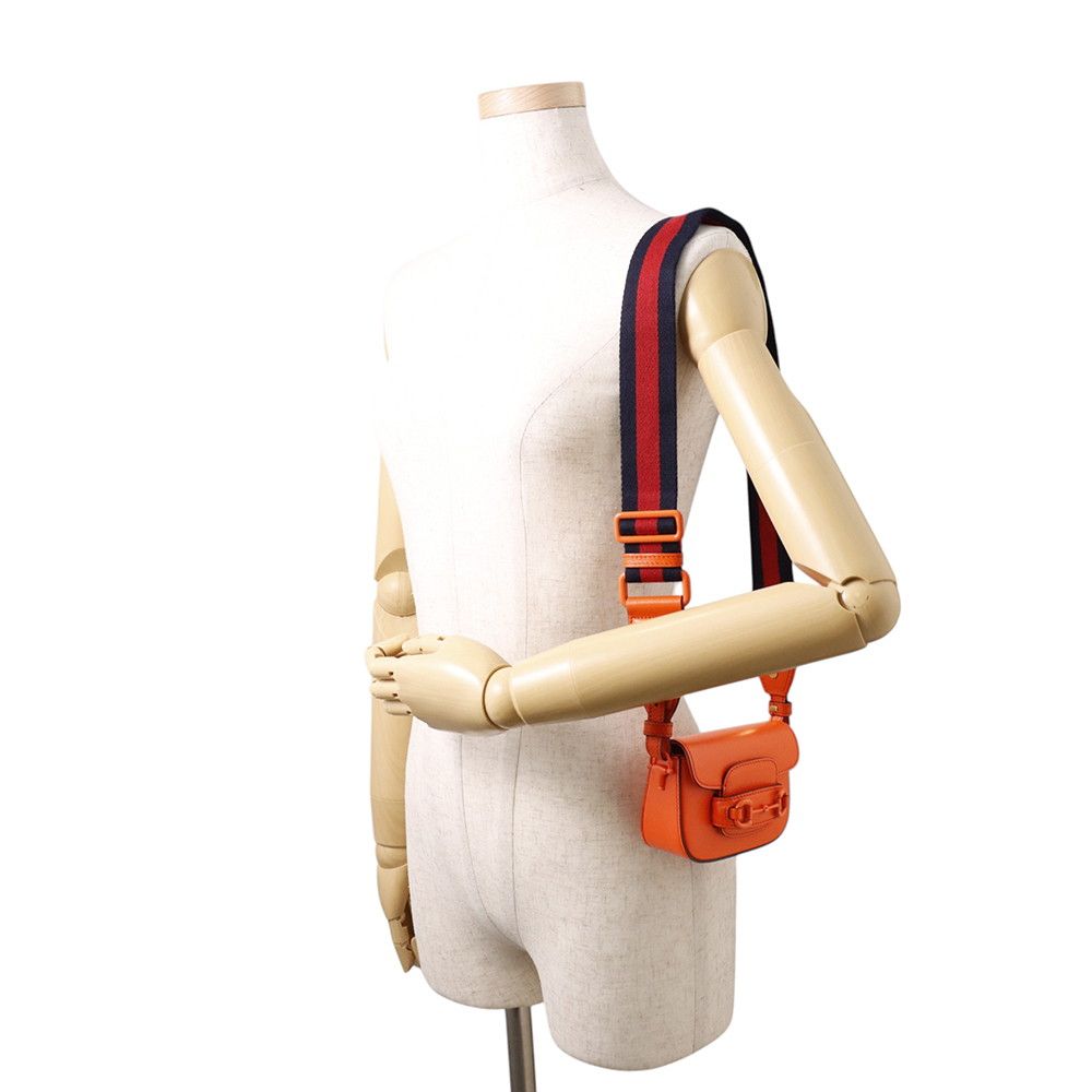 Gucci Shoulder Bag Horsebit Mini Leather 2-Way — view 5