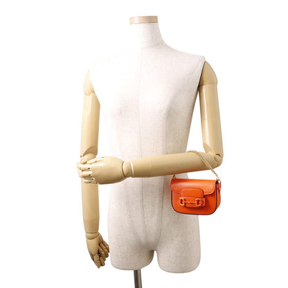 Gucci Shoulder Bag Horsebit Mini Leather 2-Way — view 4